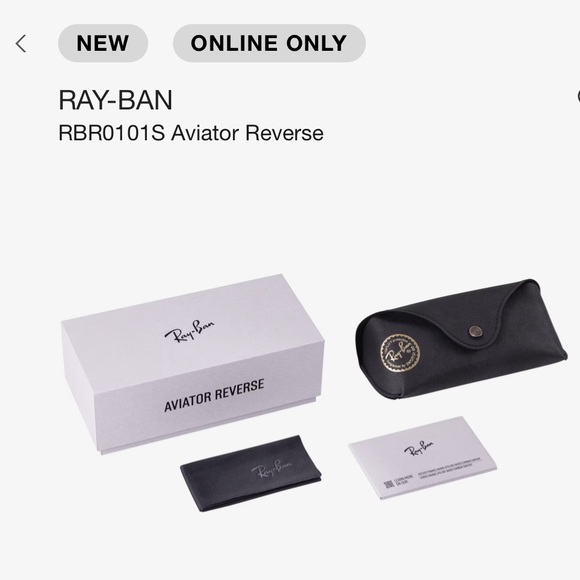 🆕 RAY-BAN Aviator Reverse Glasses - Picture 7 of 8